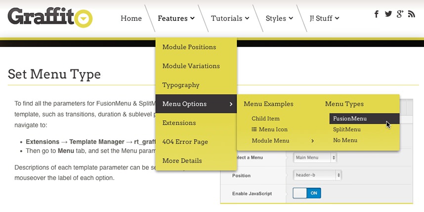 FusionMenu